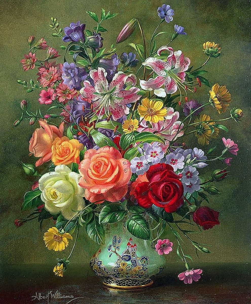 Художник Альберт Уильямс.