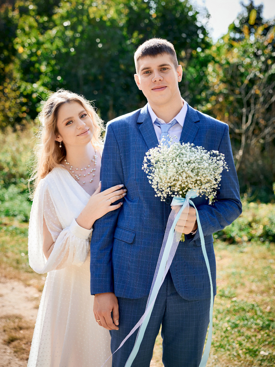 Свадебная прогулка в парке