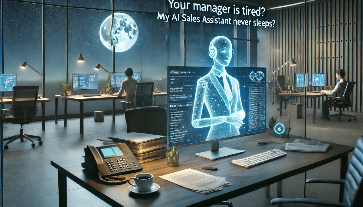 Ваш менеджер устал? А мой нейропродавец никогда не спит!