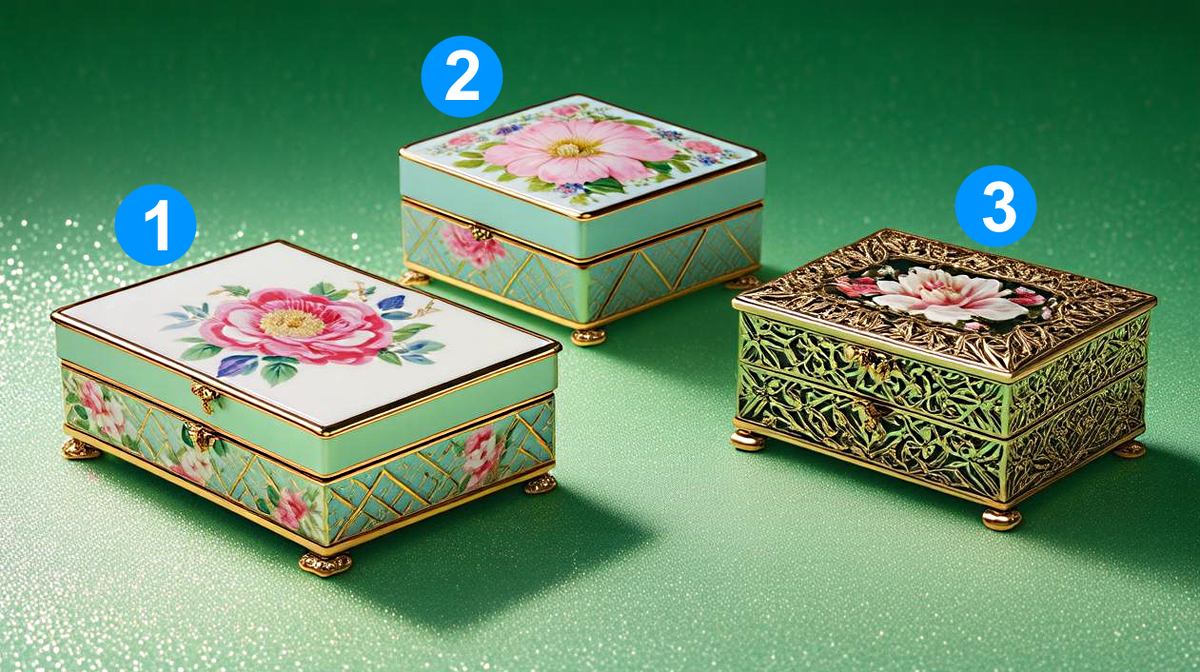 Выберите шкатулку  