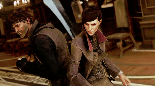 Эмили и Корво вместе