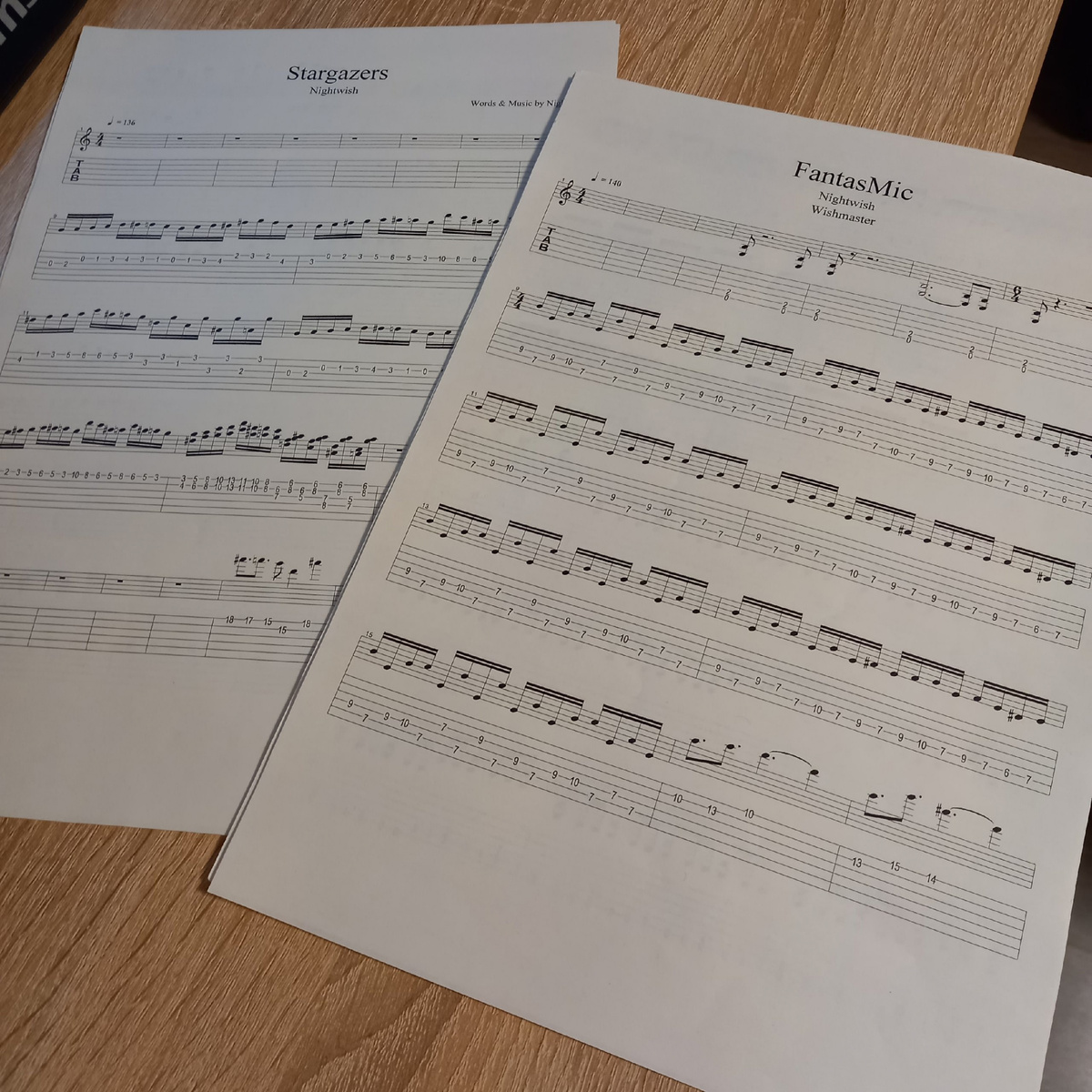  Когда - то на альбомах Nightwish встречались вполне интересные гитарные партии. 