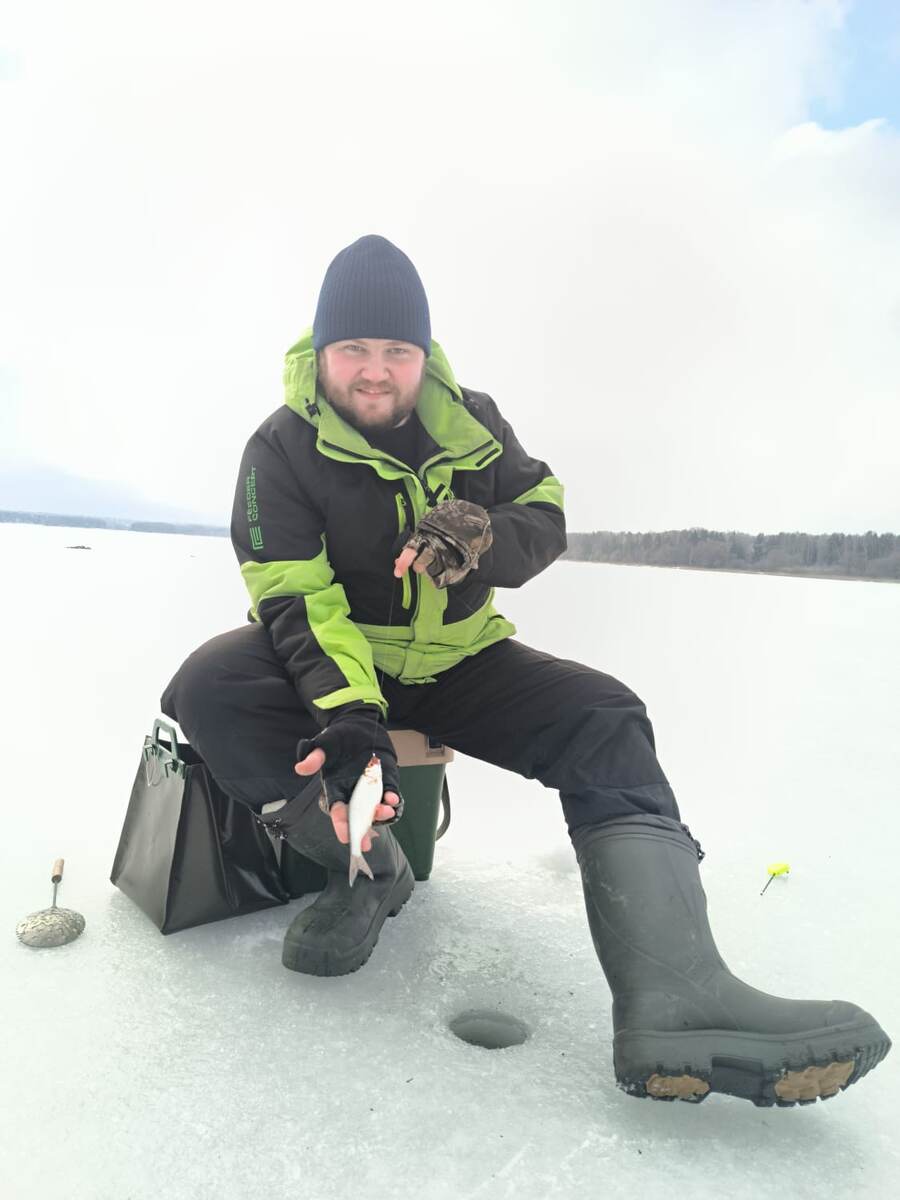 Рыбка отозвалась практически сразу