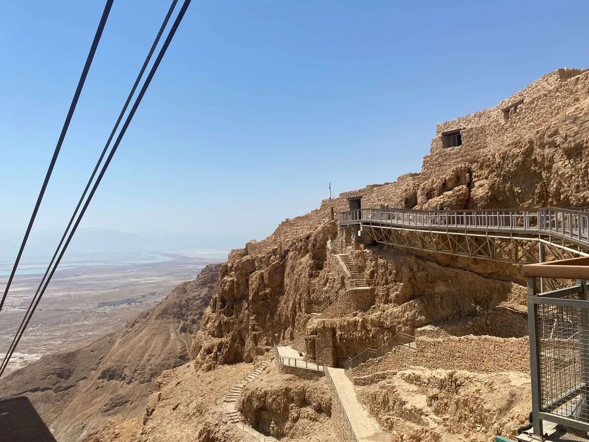    Вид на крепость Масада. Фото: АТОР
