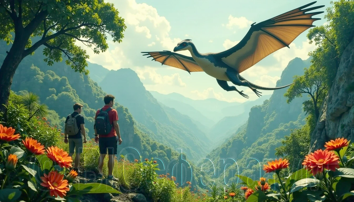 Мог ли это быть птерозавр?