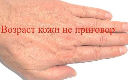 Возраст кожи.