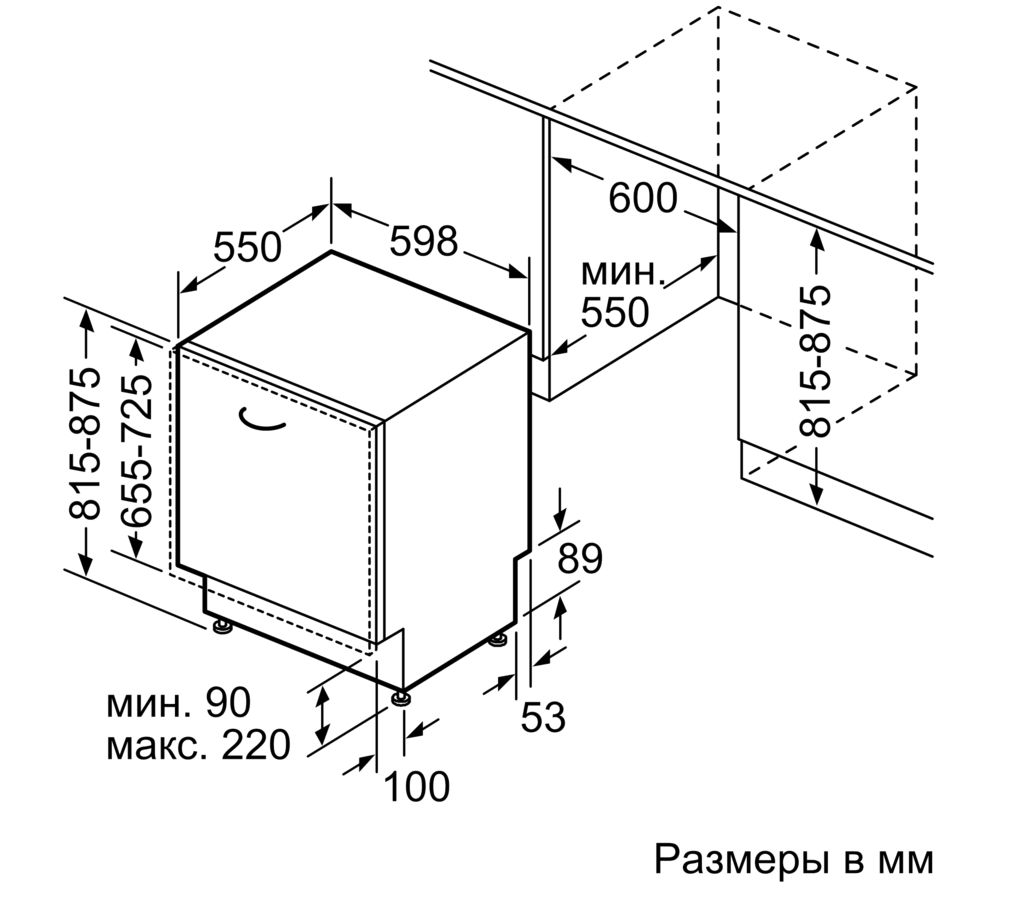 Схема от посудомойки BOSCH. Представлено для наглядности, все посудомойки разные