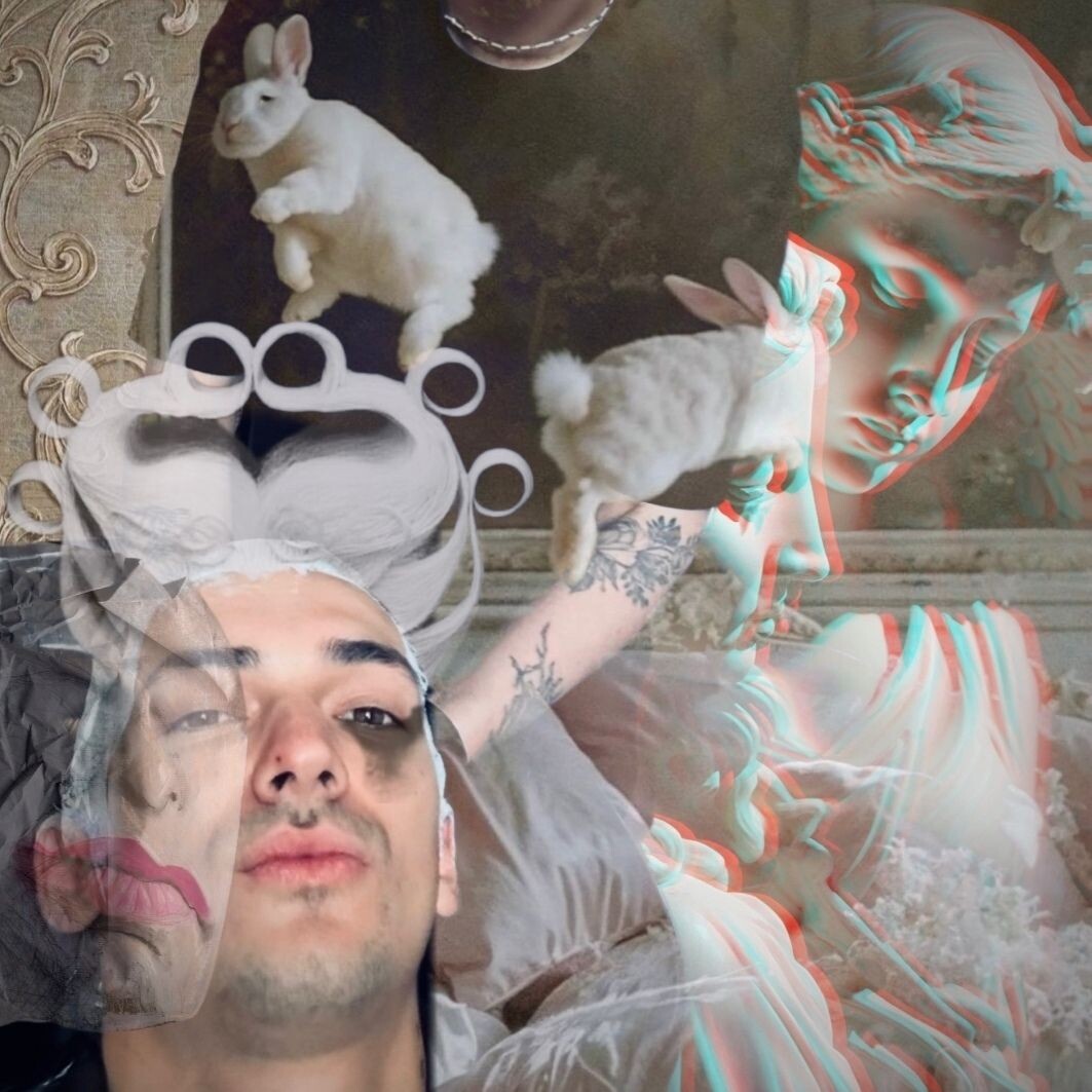"yesterday, when I was" Иллюстрация ma++