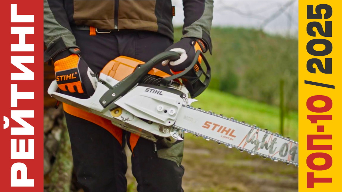 ТОП-10 Бензопил 2025 года: Рейтинг лучших моделей
