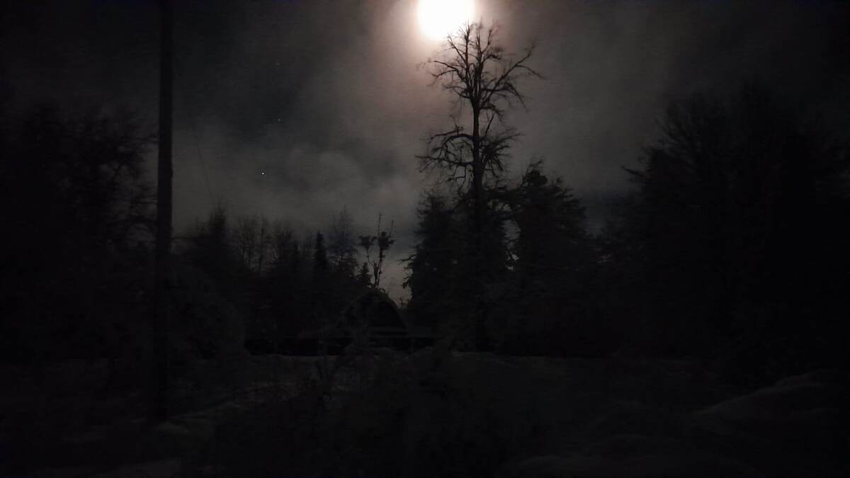 Ночные съёмки на телефон никогда мне не удавались)))