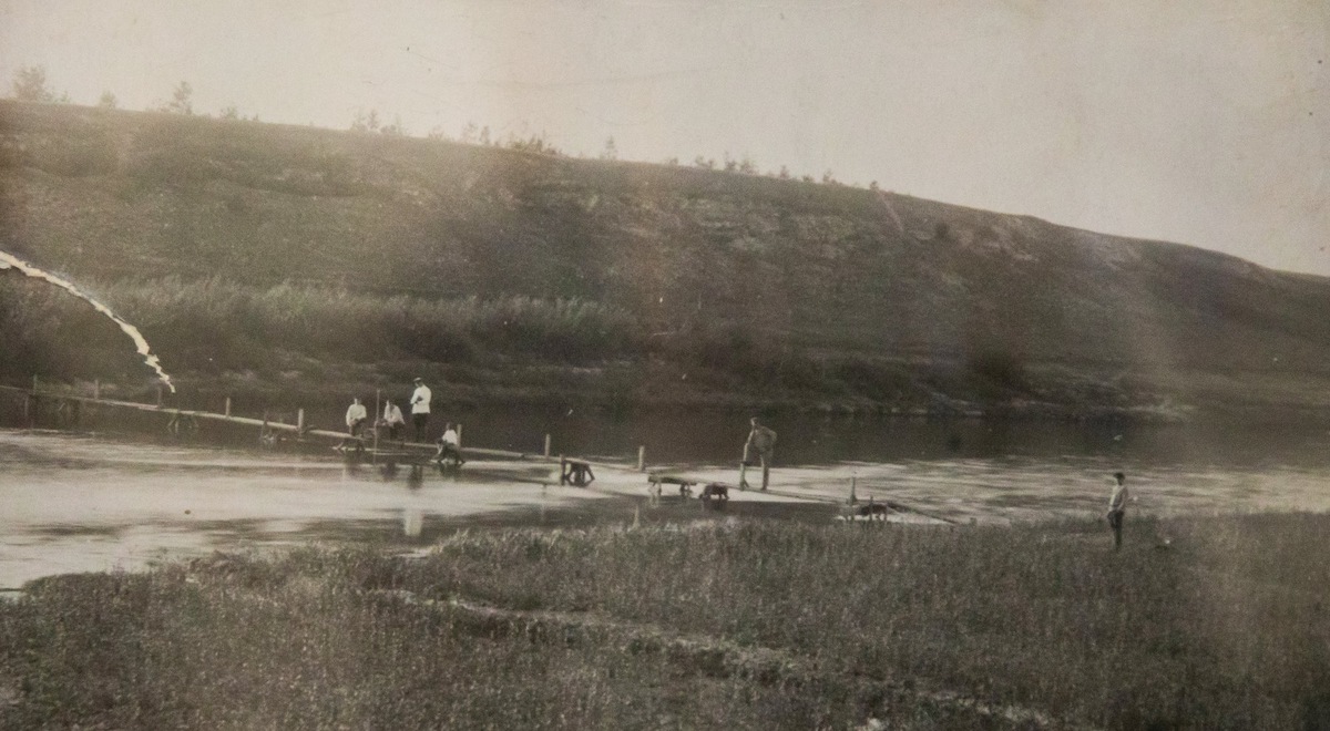 Измерения на реке Сызранке, 1924 год