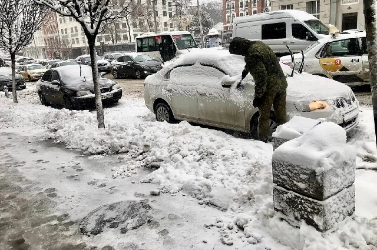    В понедельник 13 января в Ростовской области ожидаются похолодание и осадки