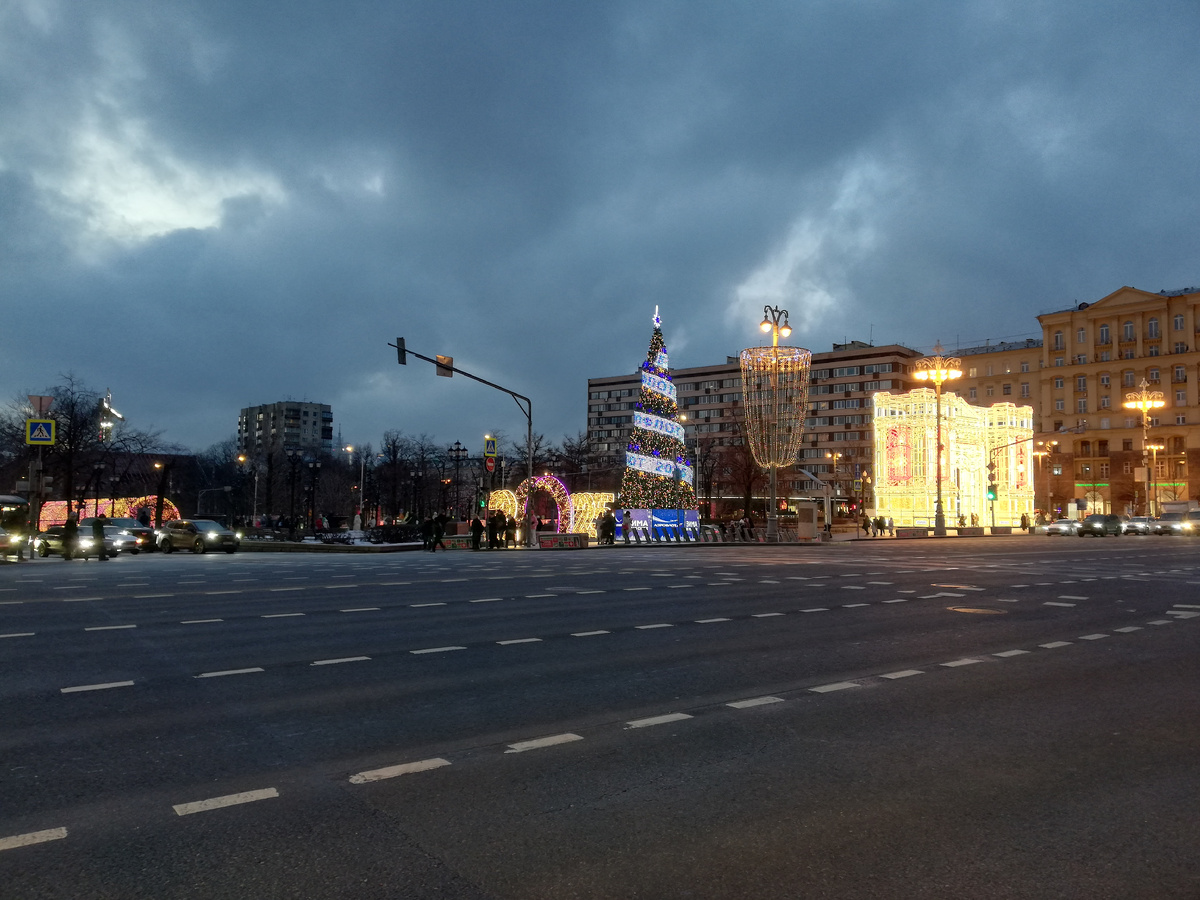 Начало прогулки