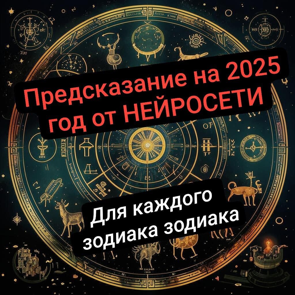 Предсказание гороскоп на 2025 год. Для каждого знака зодиака. 