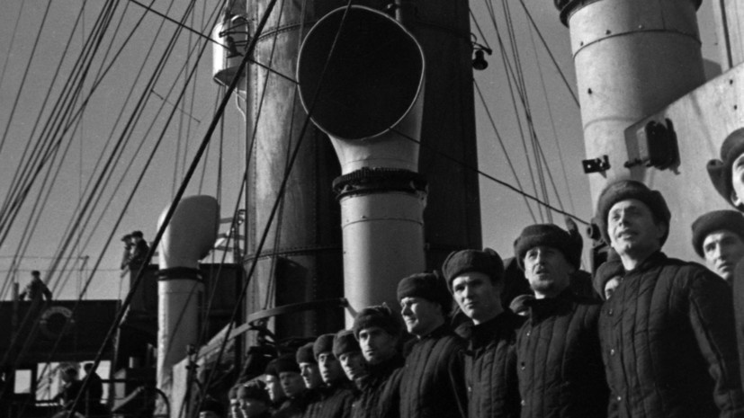     Экипаж «Георгия Седова» РИА Новости