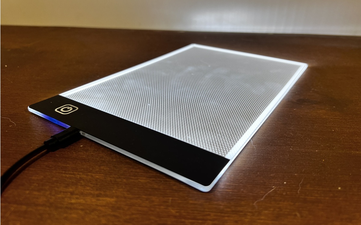 Cветодиодный планшет для рисования