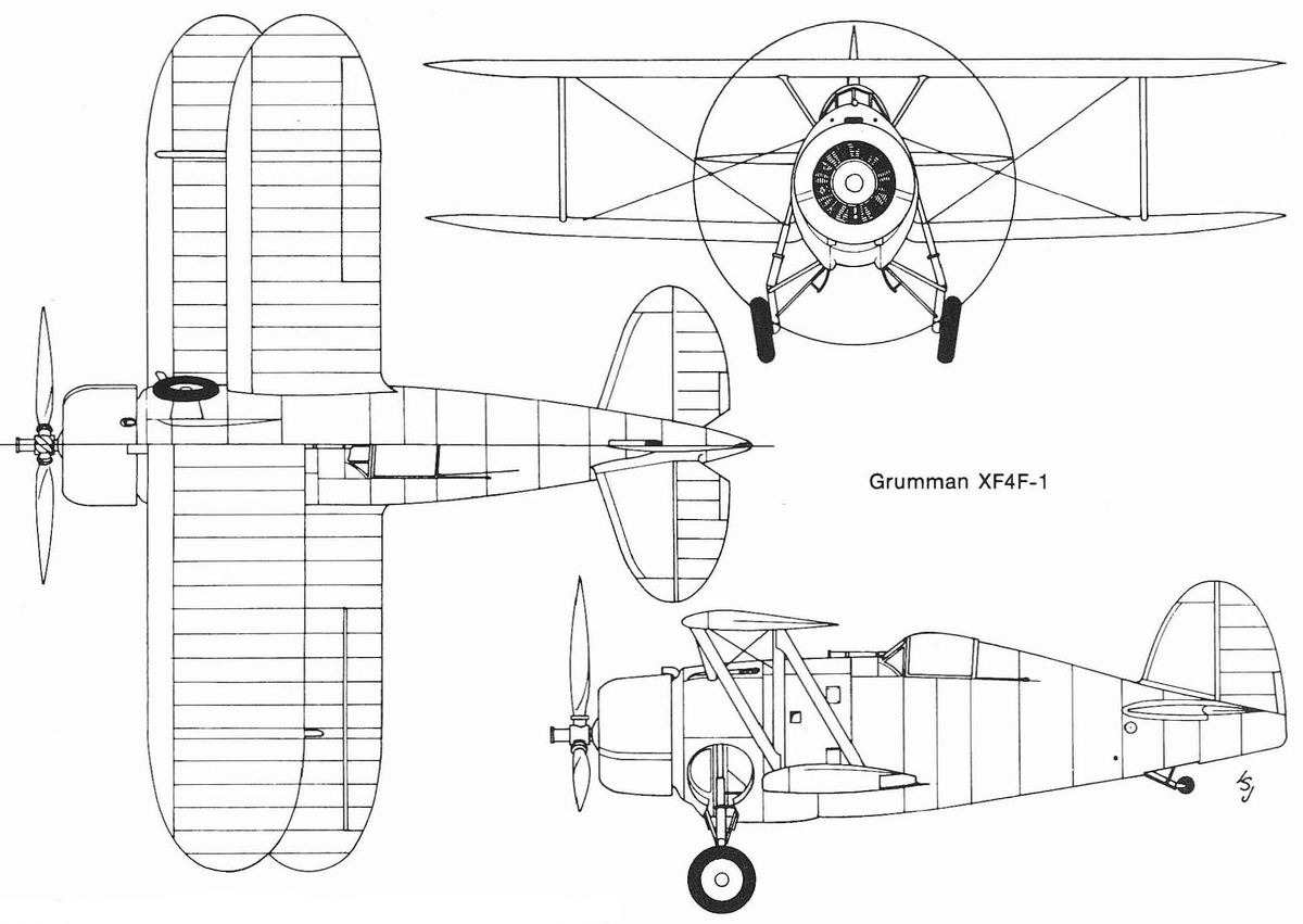 протопип XF4F-1