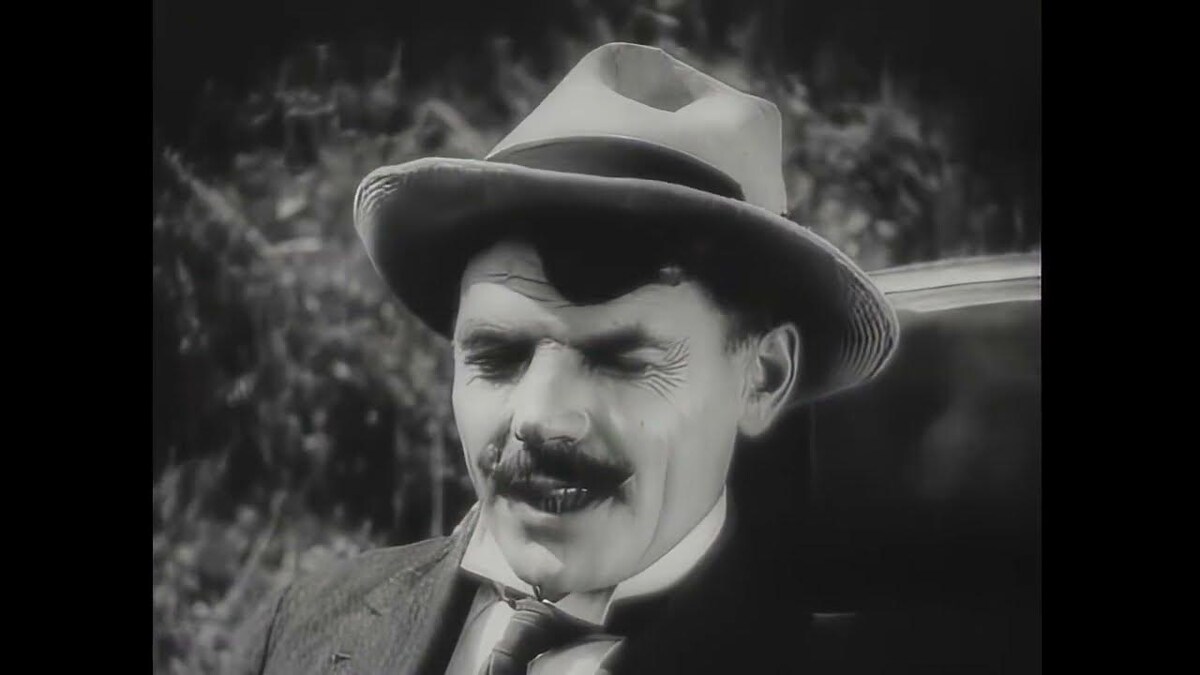 Юрий Шумский в роли Бени Крика в одноименном немом фильме. 1926 г. 