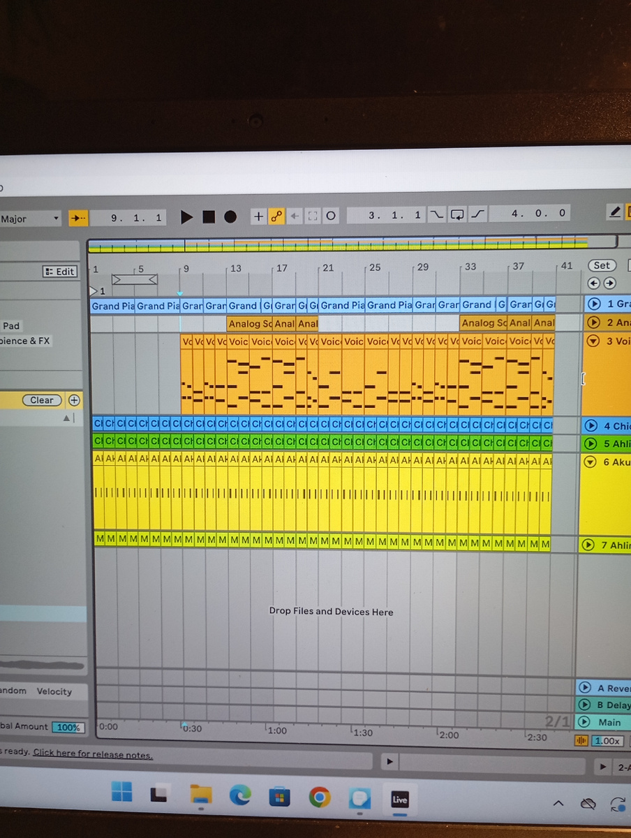 Новая аранжировка конкурсного трека