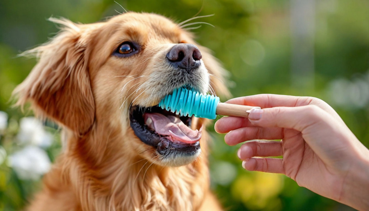 Легко и удобно: щетка на палец для ежедневной чистки зубов вашего любимца.
