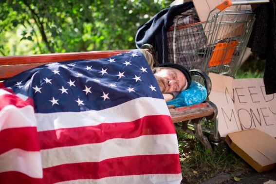 Американский нищий