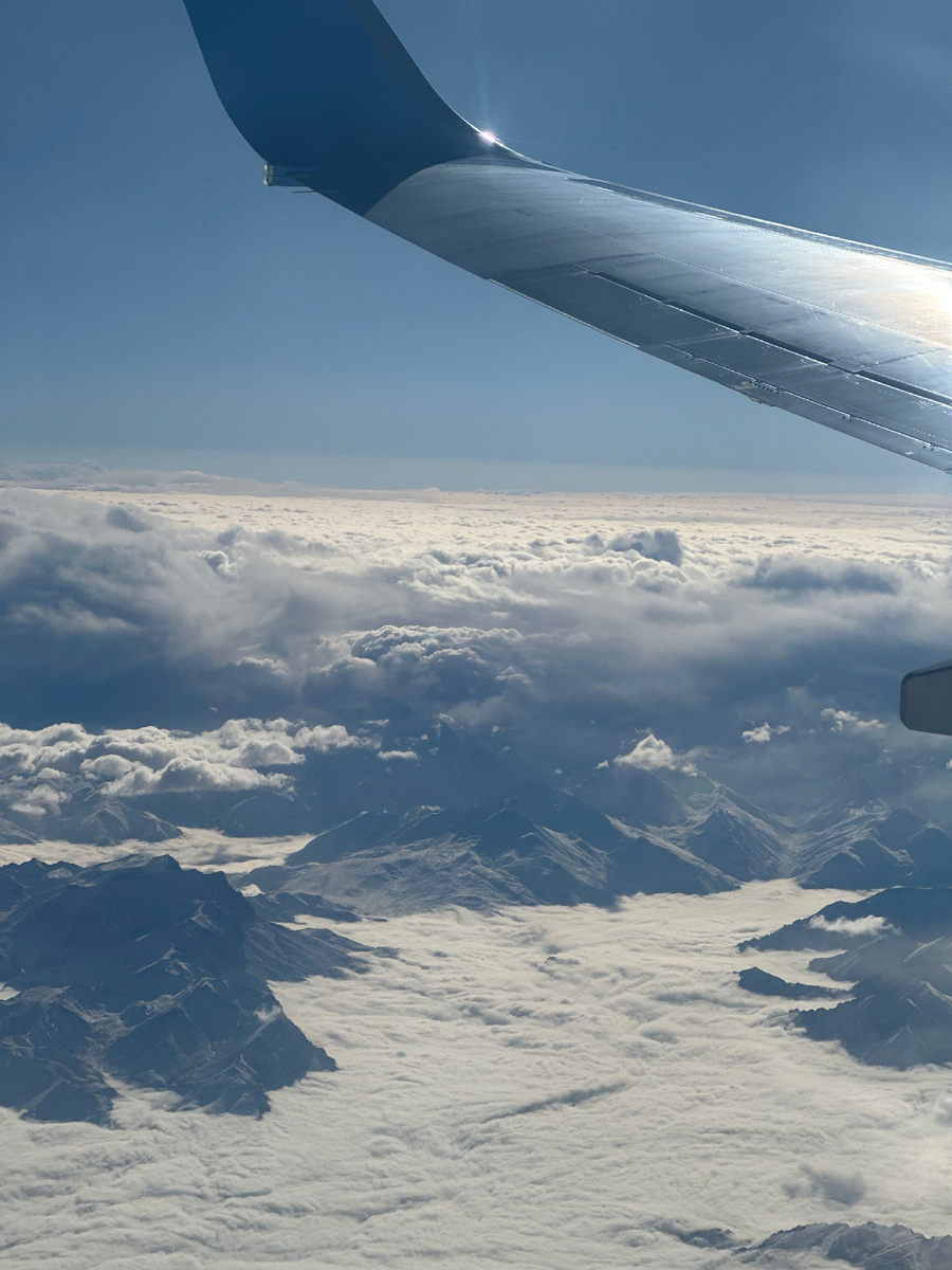 А пол крылом красота-то какая!