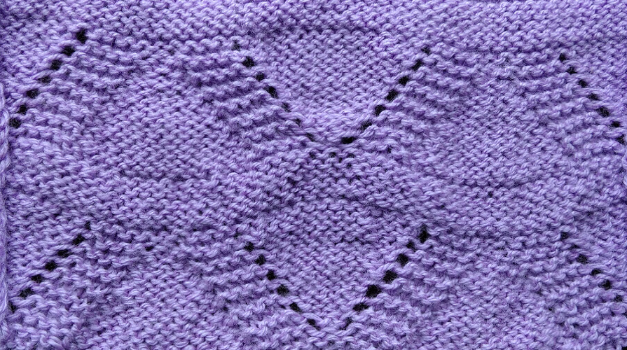 Изнаночная сторона узора