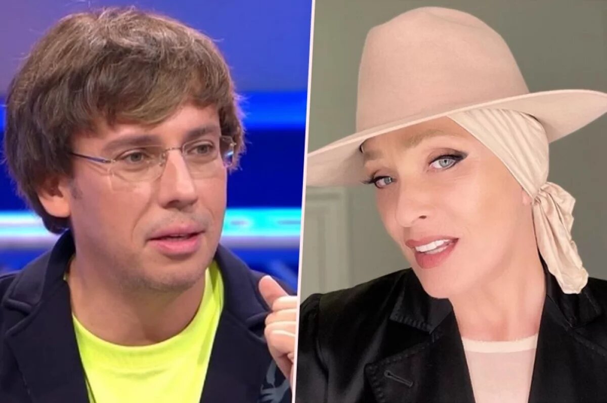    Максим Галкин и Лайма Вайкуле.