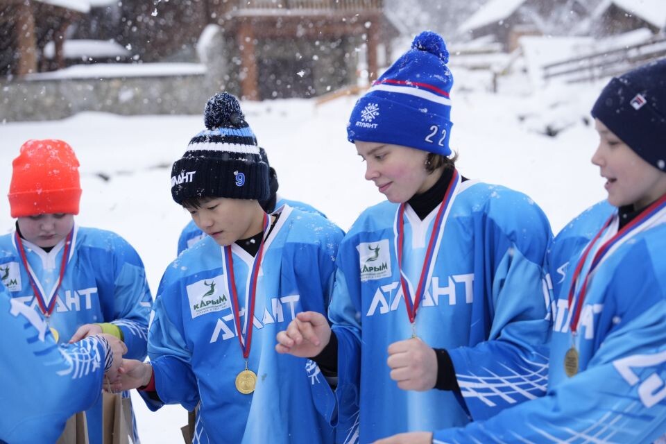    Хоккейный турнир "Телецкий лед – дети". Источник: Андрей Сороко/"Толк"