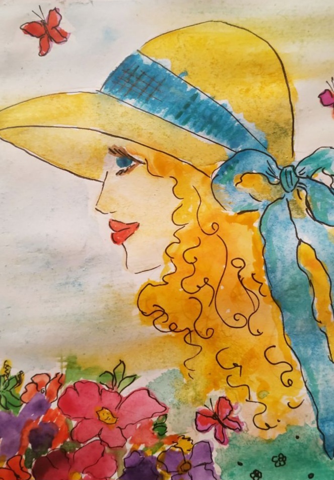 Такой меня видит моя подруга, Танечка моя)