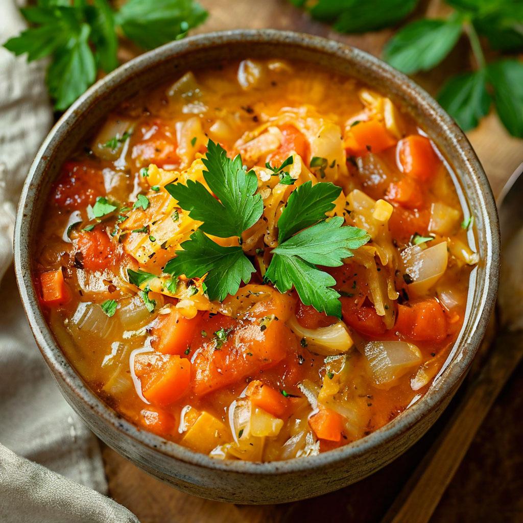 чашка со щами. 