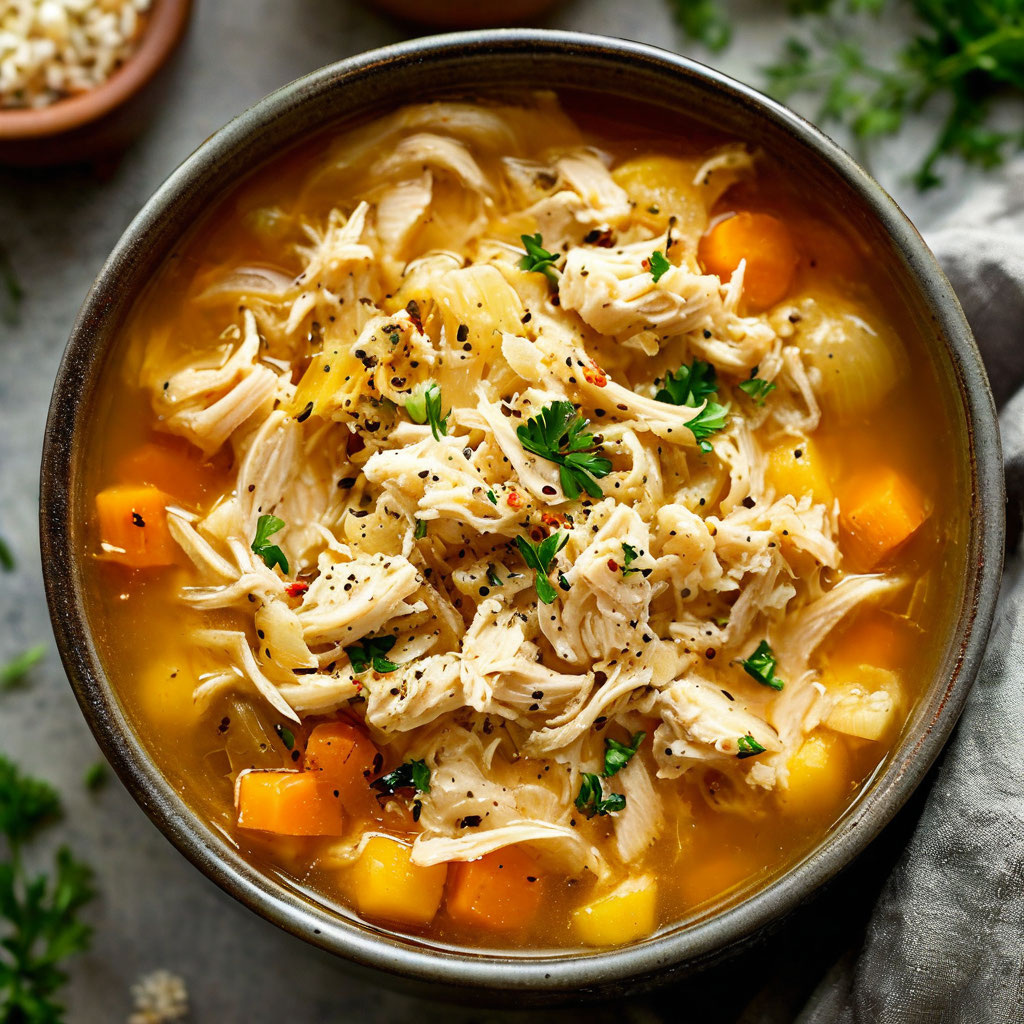 Суп-пюре из курицы 