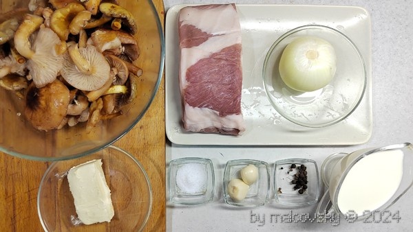 Ингредиенты для приготовления