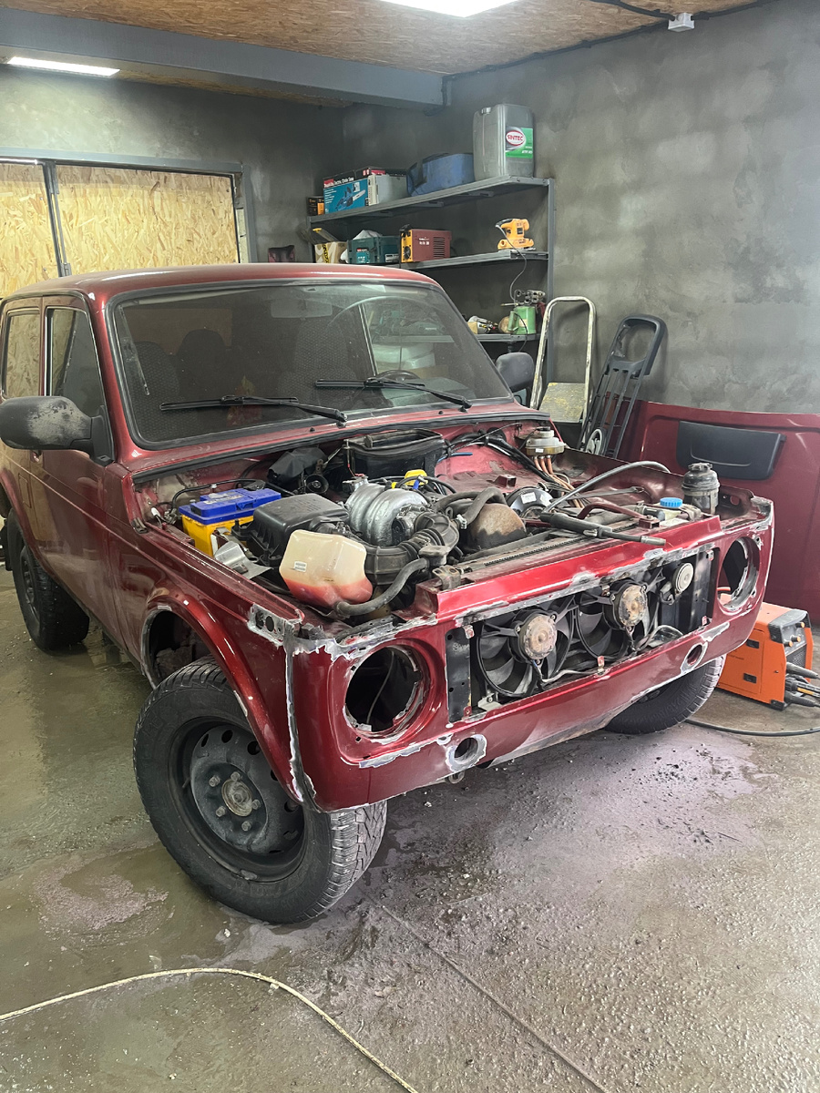 На фото видно обильный слой шпакли, который в последствии отслоился за счет ржавчины.