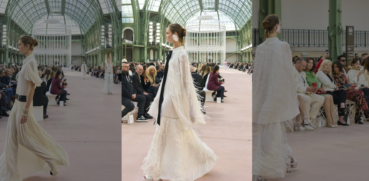 Показ Chanel коллекции весна-лето 2025 в Париже