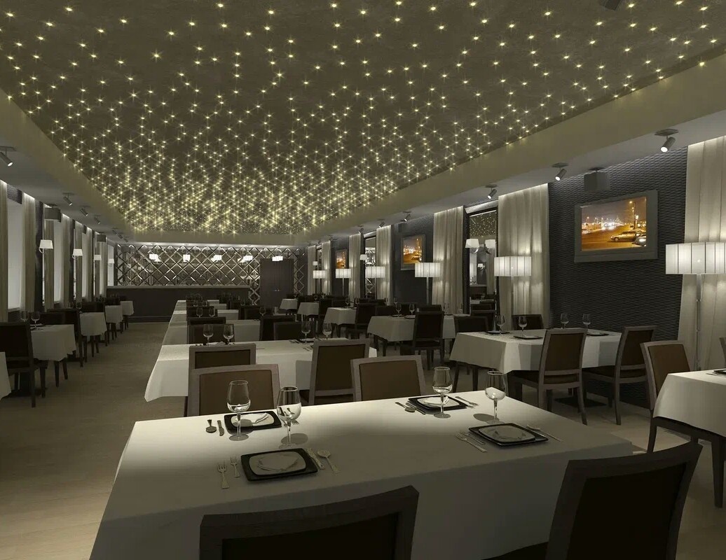 Зал ресторана.