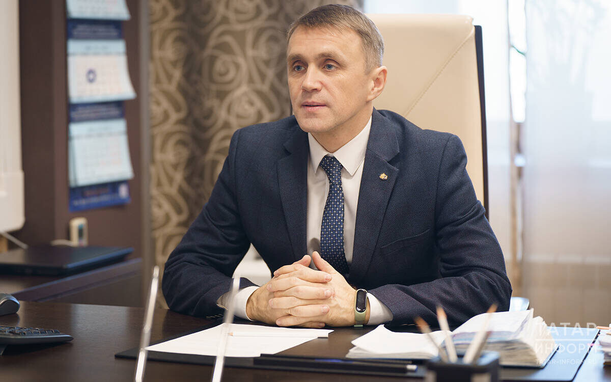 Андрей Большаков: «Основные драйверы роста электропотребления в Татарстане, естественно, все в промышленности». Фото: © Владимир Васильев / «Татар-информ»