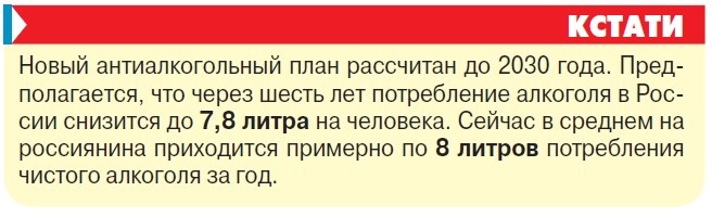    Война с алкоголизмом: Россия ищет пути спасения