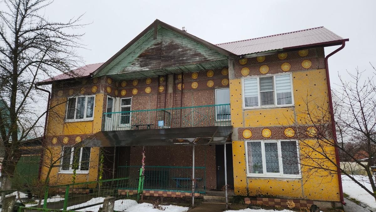 Большое Буньково, Демонстрационная улица. Фото автора