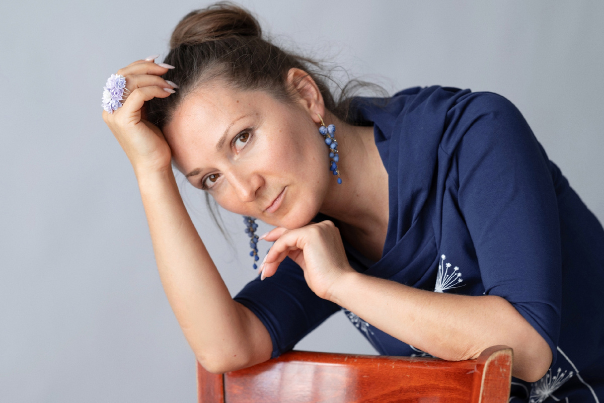 Елена Рышкович в своих украшениях