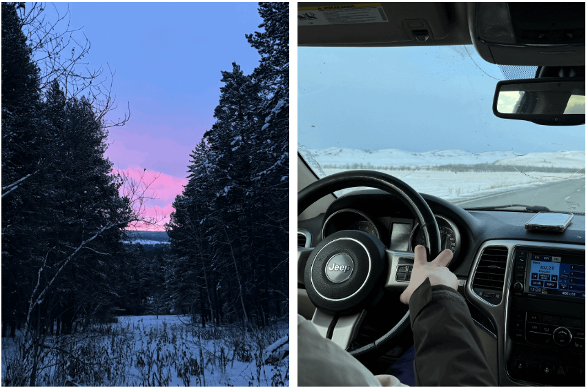 дорога в Челябинскую область была очень живописной