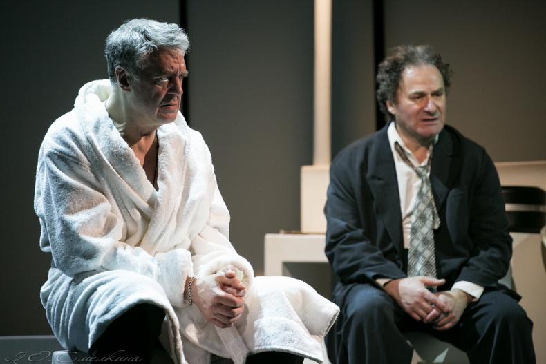 Сцена из спектакля «Фальшивая нота». Автор фото: Юлия Смелкина. Правообладатель: Театр им. Ленсовета.