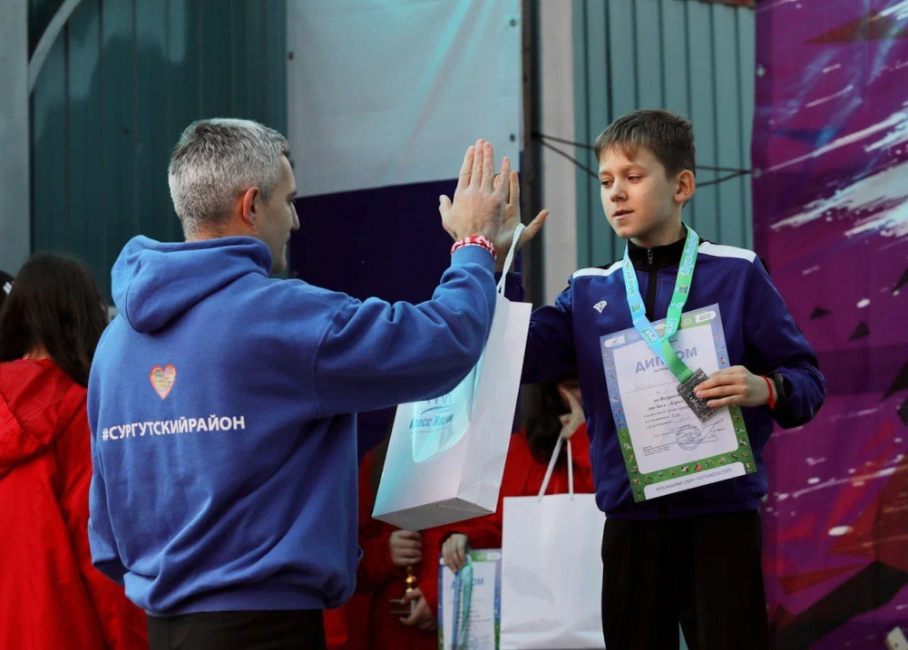    В Сургутском районе в спорт вовлечены 76% жителей