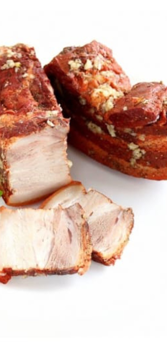 Можно и брюшину брать,не только грудинку