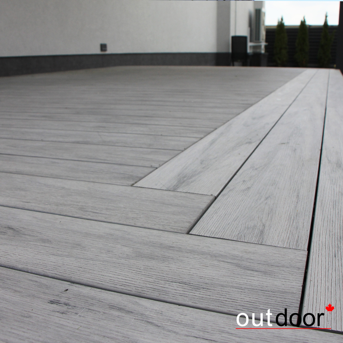 Терраса из ДПК Outdoor спустя 7 лет после установки