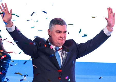    Миланович победил на выборах президента Хорватии