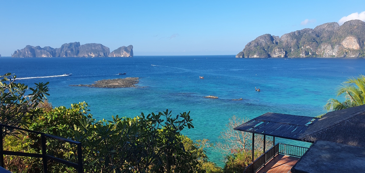Вид из отеля HIP Seaview Resorts, Пхи Пхи