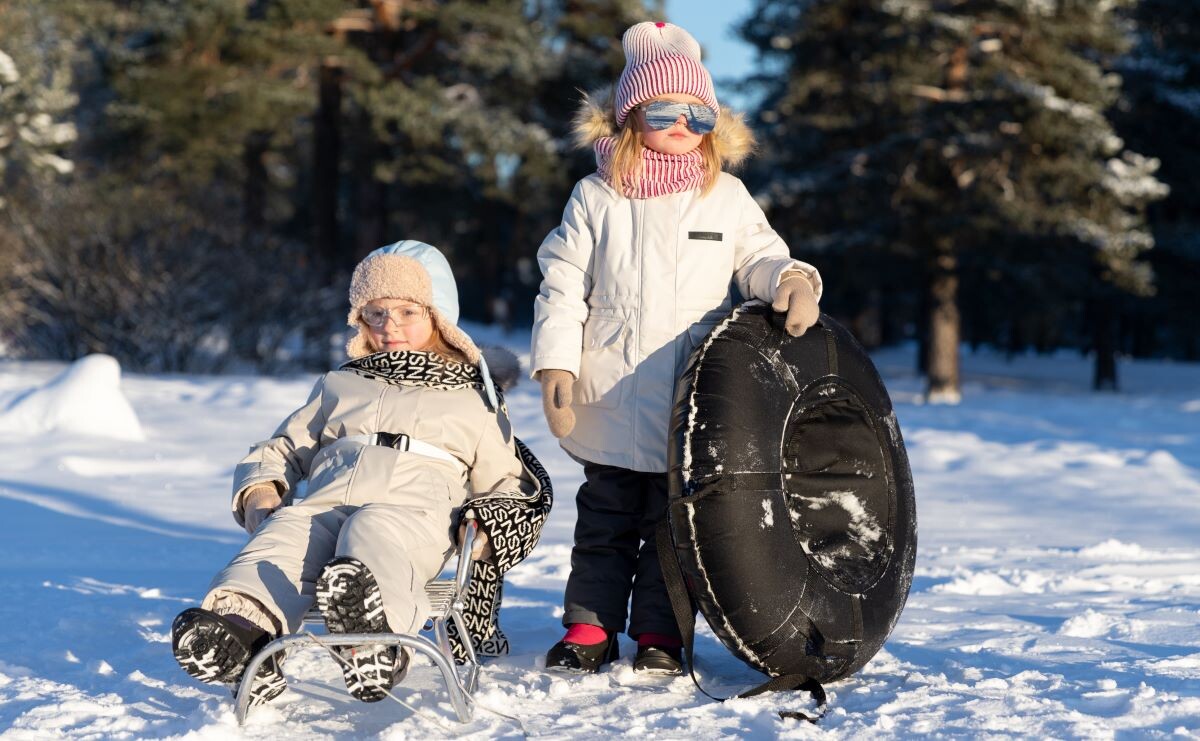 Удобная зимняя одежда дял детей