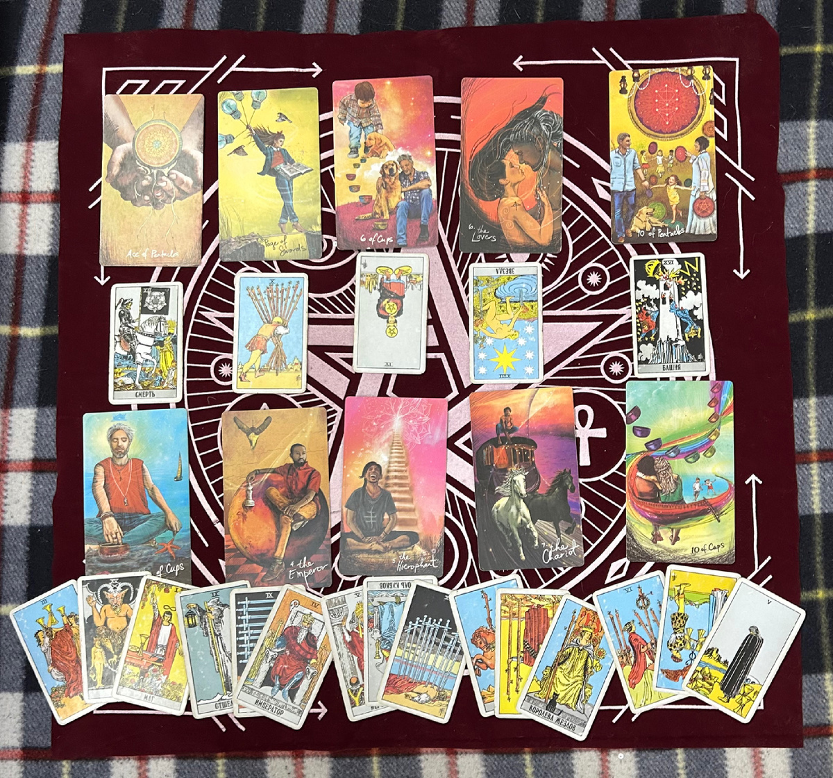 Расшифровка расклада.