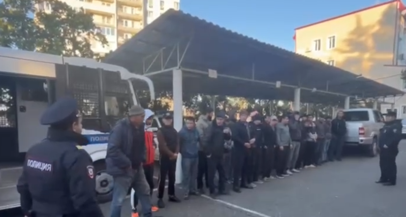    Скрин: видео пресс-службы УВД Сочи